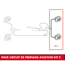Kit B aviation brake system pack - PACK-FREINAGE-C