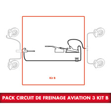 Pack sistema di freno aviazione Kit B - PACK-FREINAGE-B