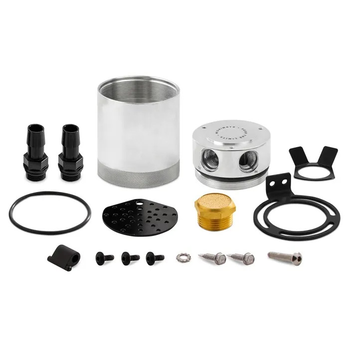 Recuperator de ulei Compact 90 ml cu compartimente MISHIMOTO M16x150 - MIM-BCC-CBTWO.SI - MMBCC-CBTWO-P