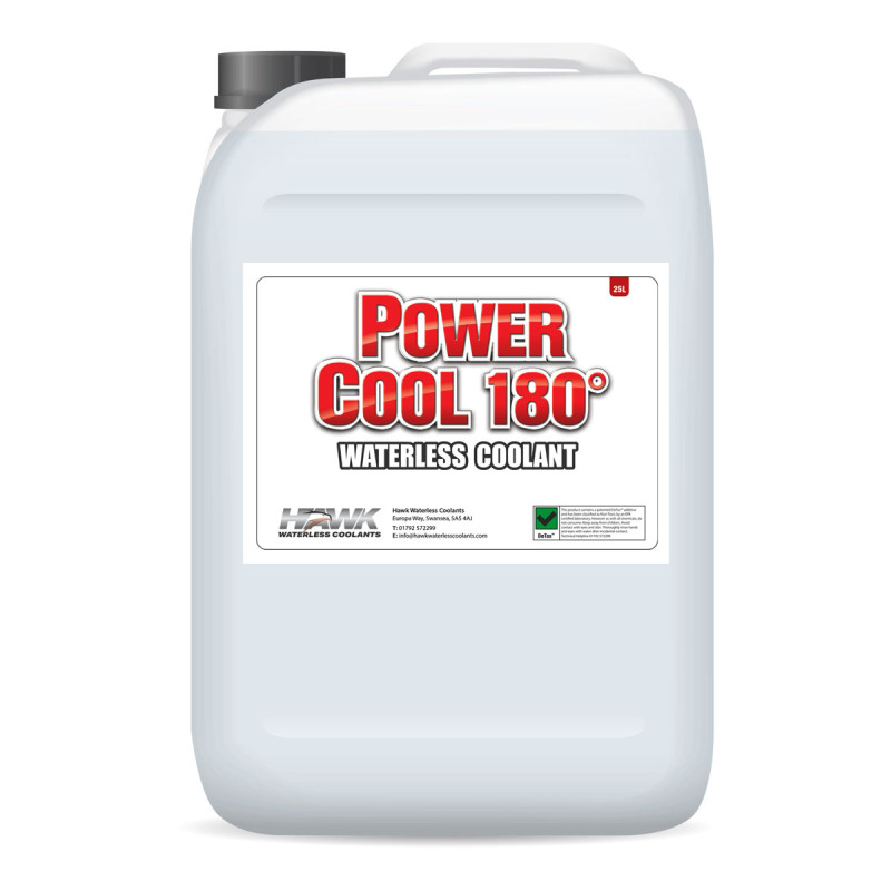 Hawk Power Cool 180° Waterless Cooling Fluid, 25 L - EV-POWER-25L - EPC-C-180-25L - 3661768432556
