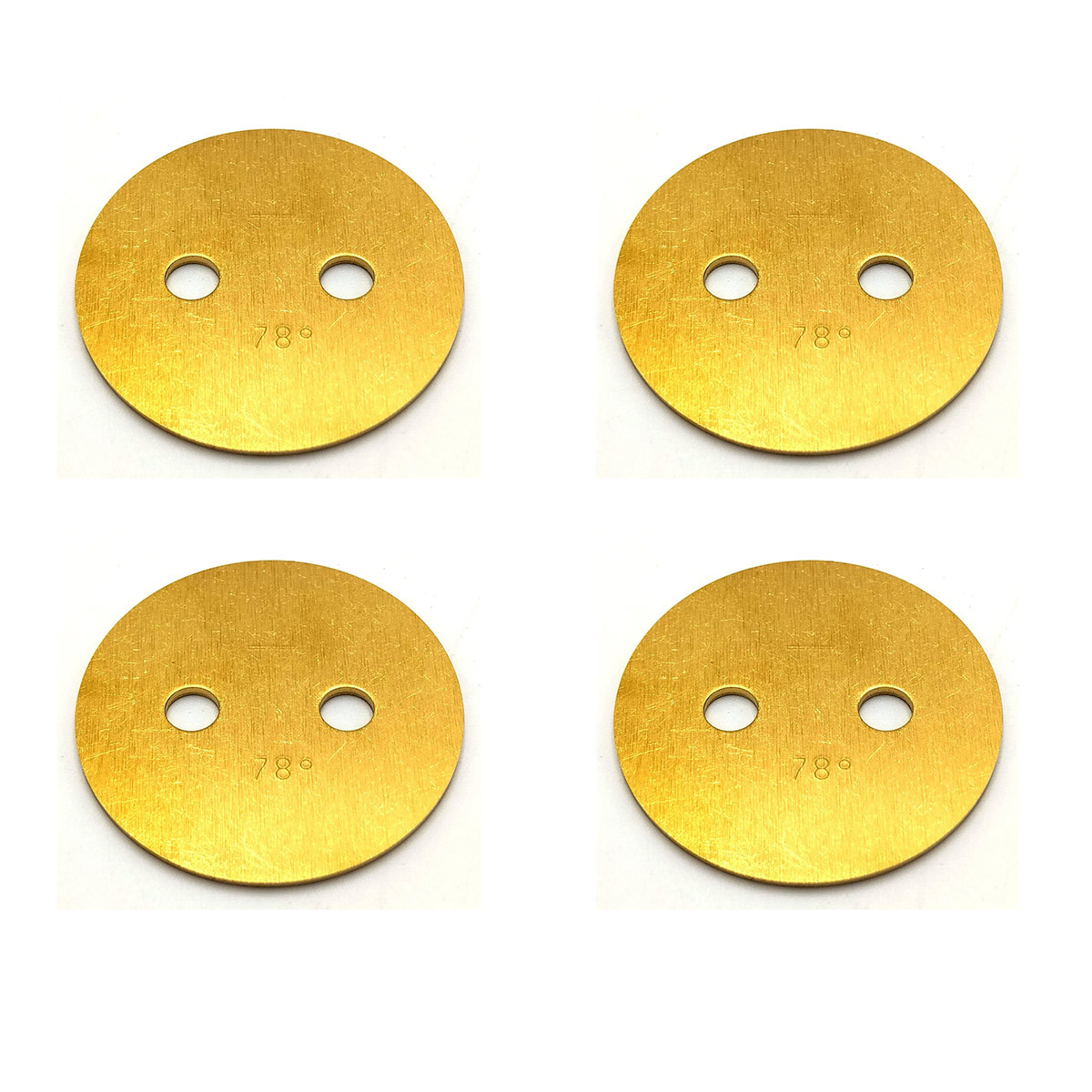 4 Weber-vlinders 40 DCOE 40 mm 78° 6400504400 - W-PAP4078 - 6400504400 X4 - 3661768138236