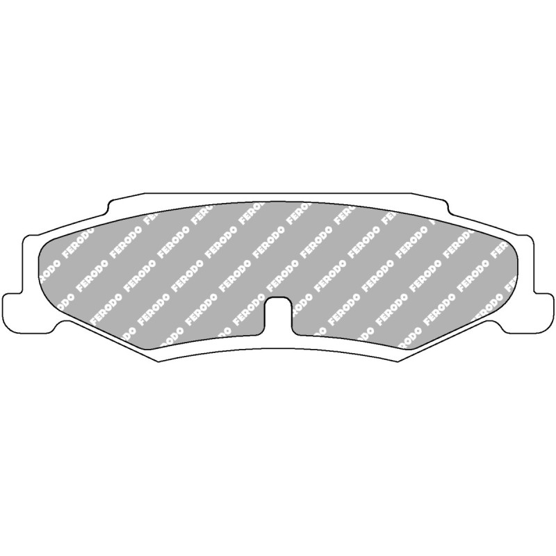 Remblokken FERODO DS2500 CHEVROLET Corvette - F-CP1563H - FCP1563H - 3661768787823