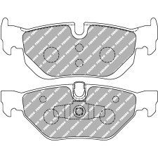 Remblokken FERODO DS UNO achter BMW E87E/90/E91/E92 - F-CP1807Z - FCP1807Z - 3661768788110
