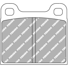 FERODO DS UNO front brake pads for ALFA/BMW/PORSCHE/VW - F-CP2Z - FCP2Z - 3661768788172
