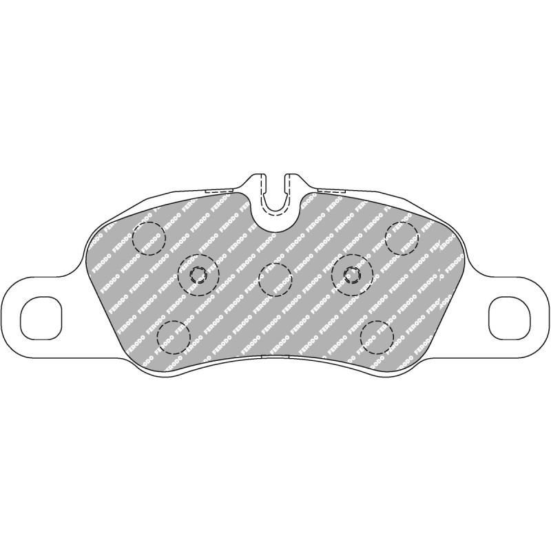 FERODO DS 3.12 Front Brake Pads for PORSCHE 911 997/Boxster 981 - F-CP4805G - FCP4805G - 3661768788776