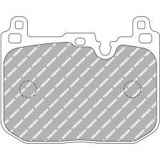 FERODO DS UNO front brake pads for Mini F55-56 JCW - F-CP4872Z - FCP4872Z - 3661768788882