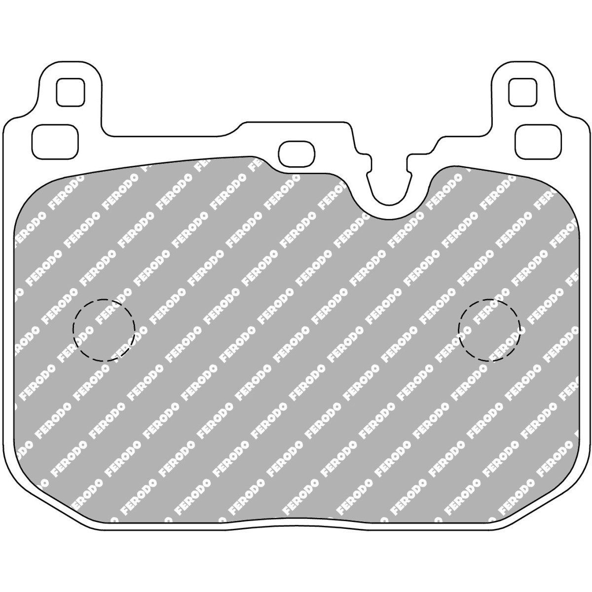 Plaquettes de frein FERODO DS UNO avant Mini F55-56 JCW - F-CP4872Z - FCP4872Z - 3661768788882