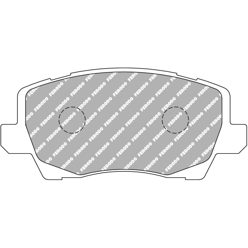 Remblokken FERODO DS2500 voor KIA Picanto 1.0/1.2 - F-CP5037H - FCP5037H - 3661768788943