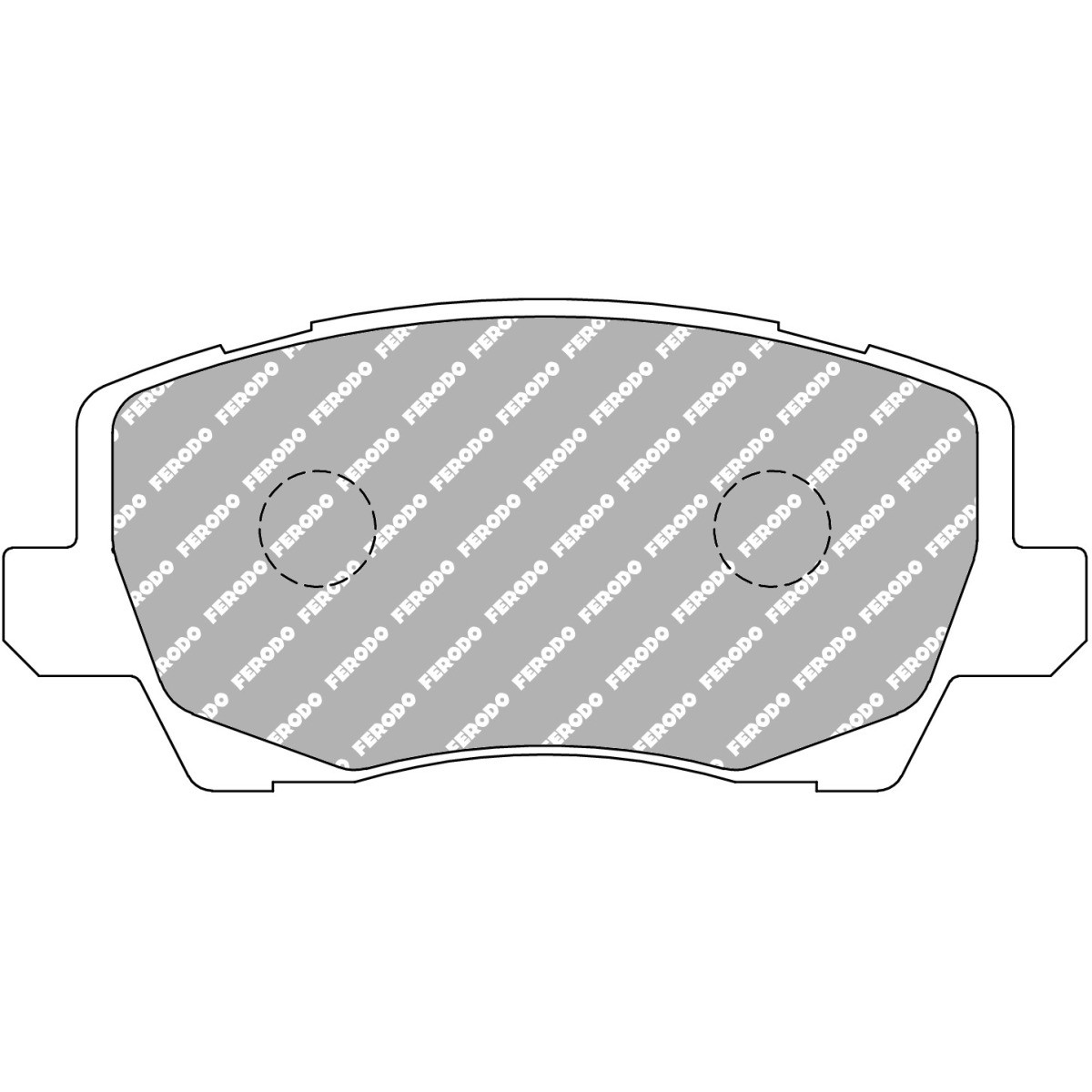 Plaquettes de frein FERODO DS2500 avant KIA Picanto 1,0/1,2 - F-CP5037H - FCP5037H - 3661768788943