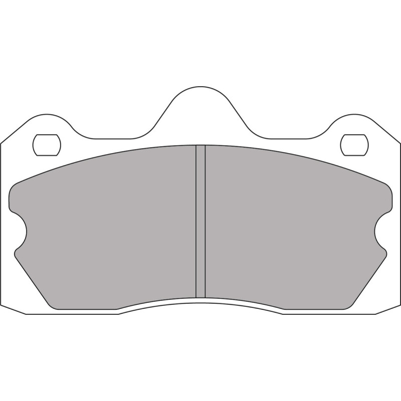 FERODO DS3000 Rear Brake Pads for LOTUS Evora - F-RP3115R - FRP3115R - 3661768792391