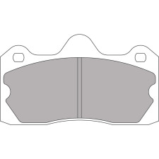 FERODO DS3000 Rear Brake Pads for LOTUS Evora - F-RP3115R - FRP3115R - 3661768792391