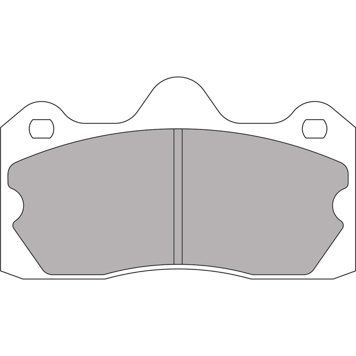Plaquettes de frein FERODO DS3000 arrière LOTUS Evora - F-RP3115R - FRP3115R - 3661768792391