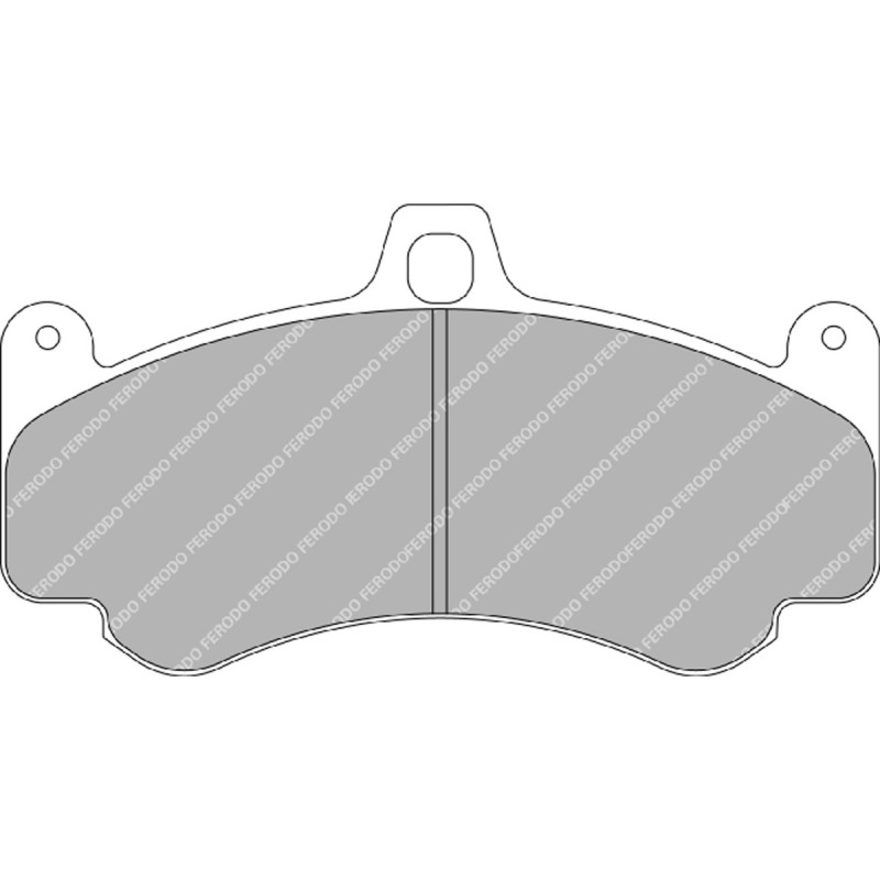 Pastiglie freno FERODO DS 312 anteriore Porsche Carrera GT2/GT3 - F-RP3075G - FRP3075G - 3666618054384