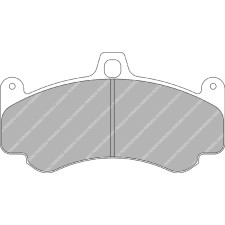 Pastiglie freno FERODO DS 312 anteriore Porsche Carrera GT2/GT3 - F-RP3075G - FRP3075G - 3666618054384
