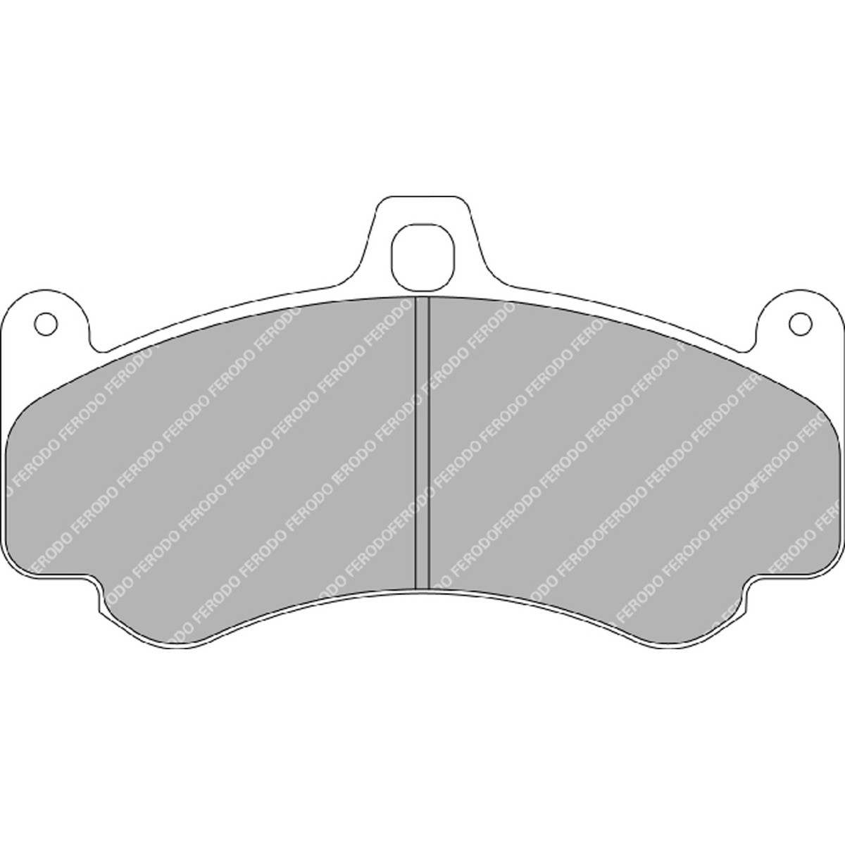Plaquettes de frein FERODO DS 312 avant Porsche Carrera GT2/GT3 - F-RP3075G - FRP3075G - 3666618054384