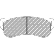 Plaquettes FERODO TL66 FRP3163TL66 - F-RP3163TL66 - FRP3163TL66 - 3666618075044