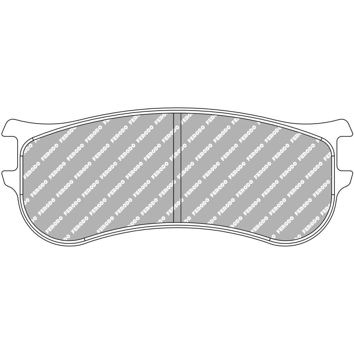 Plaquettes FERODO TL66 FRP3163TL66 - F-RP3163TL66 - FRP3163TL66 - 3666618075044