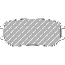 Plaquettes FERODO TL66 FRP3152TL66 - F-RP3152TL66 - FRP3152TL66 - 3666618075112