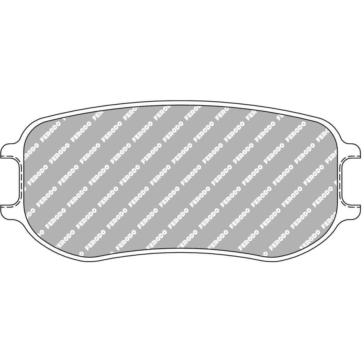 Plaquettes FERODO TL66 FRP3152TL66 - F-RP3152TL66 - FRP3152TL66 - 3666618075112