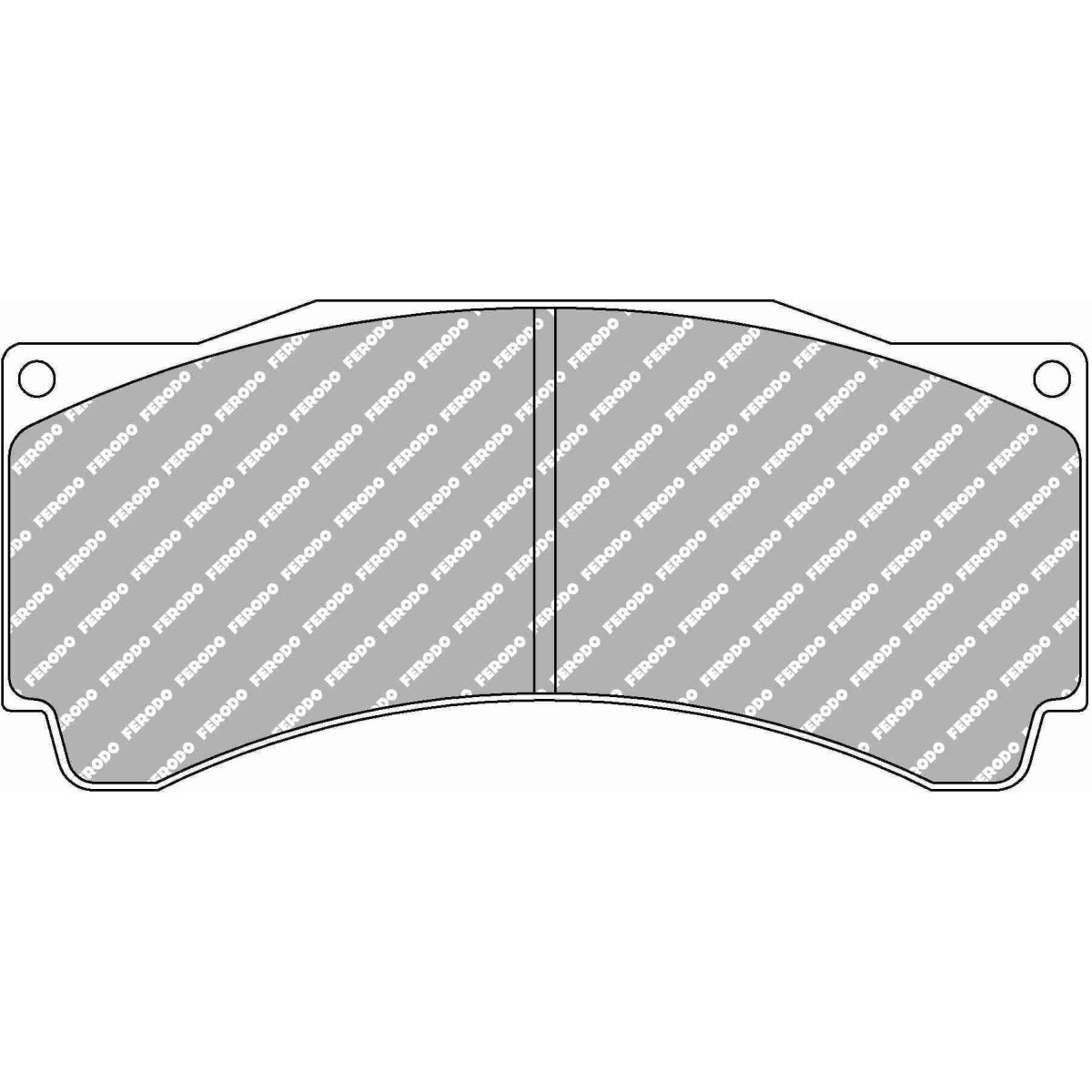 Platen FERODO TL66 FRP3014TL66 - F-RP3014TL66 - FRP3014TL66 - 3666618075501