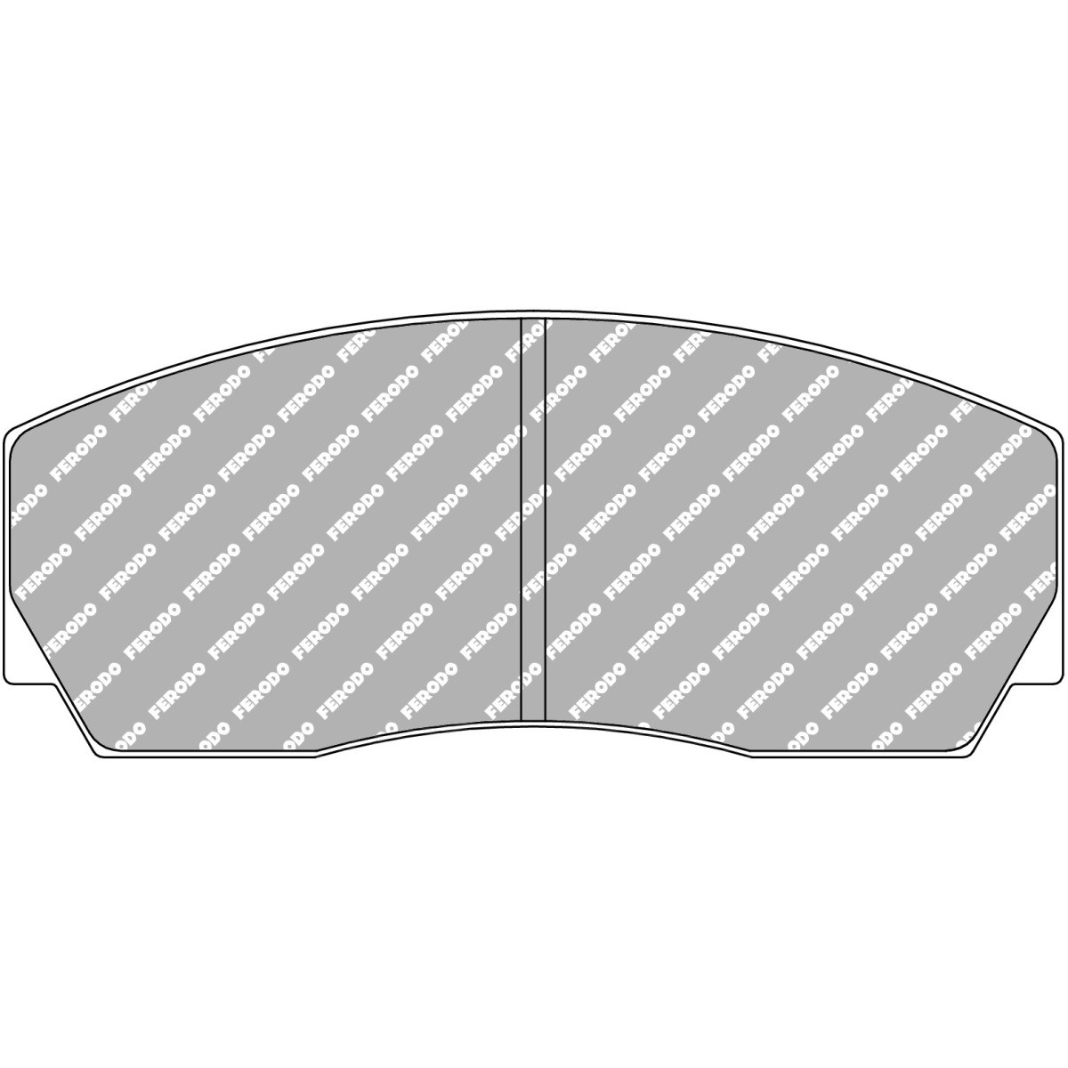 Inzetstukken FERODO DS3.12 FRP212G - F-RP212G - FRP212G - 3666618075556