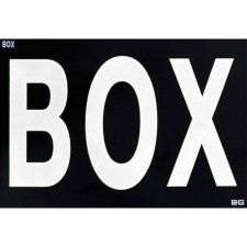 Simbol BOX BG Racing, format mare, 337 x 240 mm - BG-R252-BOX.O
