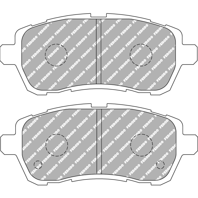 Plaquettes FERODO DS3.12 FCP4426G - F-CP4426G - FCP4426G - 3666618075839
