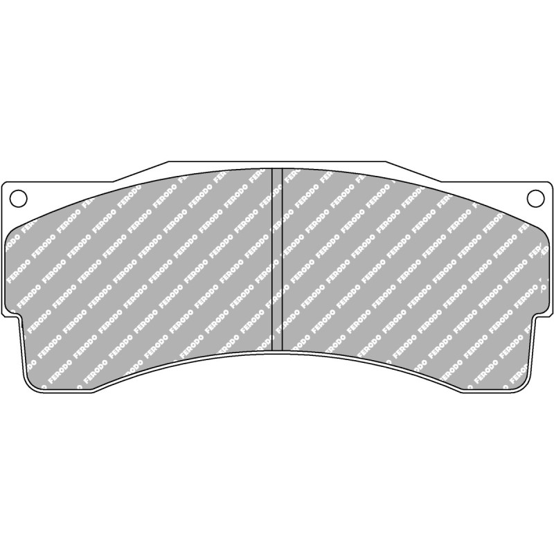 Plaquettes FERODO DS2500 FRP3039H - F-RP3039H - FRP3039H - 3666618076119