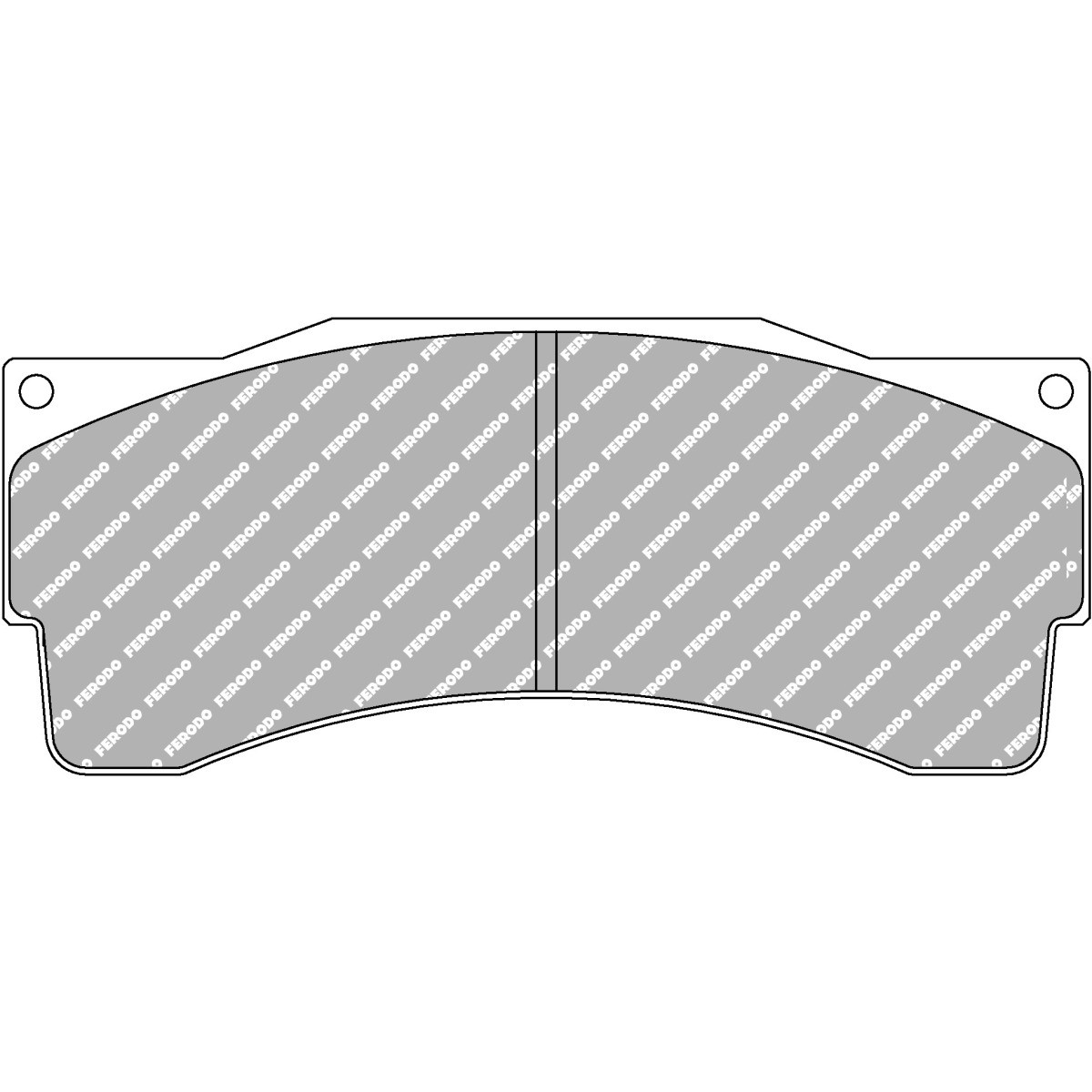 FERODO DS2500 FRP3039H Brake Pads - F-RP3039H - FRP3039H - 3666618076119