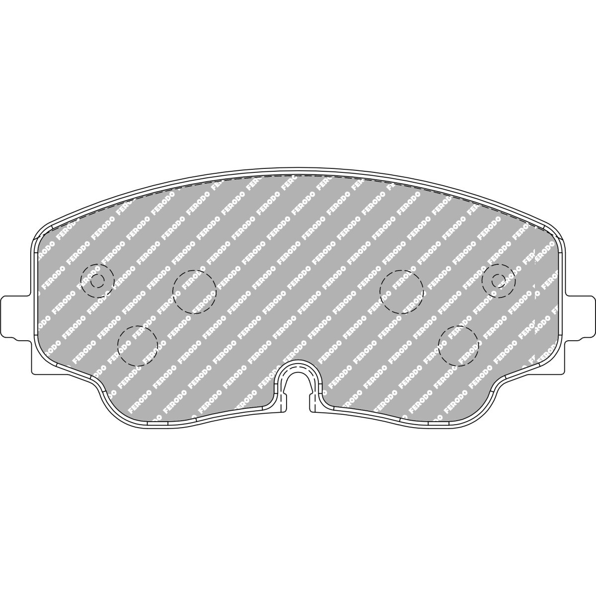 Pastiglie FERODO DS2500 FCP5358H - F-CP5358H - FCP5358H - 3666618076164