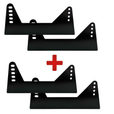 GT2i Club Low Lateral Seat Mounting Kit for Bucket Seats - FIA Approval - pack-2x-fixation-laterale-basse