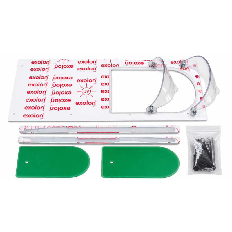 Prese d’aria per vetri Makrolon Exolon Racing Window 2T6+D - RW-2T6-D - 2T6+D - 3666618796208