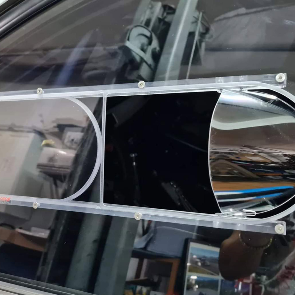 Trappes aération vitre Makrolon Exolon Racing Window 2T6+D - RW-2T6-D - 2T6+D - 3666618796208