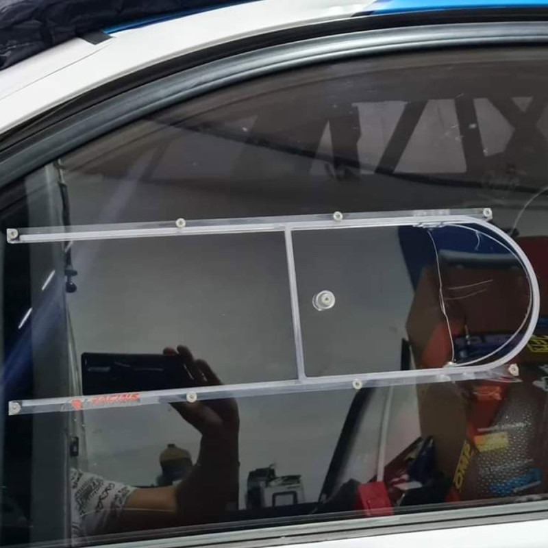 Luchtkleppen voor Makrolon Exolon Racing Window 2T6+D - RW-2T6-D - 2T6+D - 3666618796208