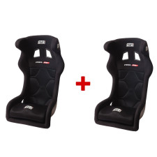 Pack 2 sièges baquets GT2i Pro-02M V2 FIA taille M - Assise compétition renforcée - pack-2x-GT-BF012M-V2