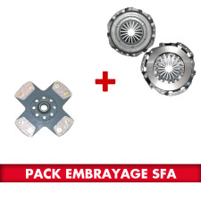 Pack Embrayage Mécanisme + Disque Rigide pour Renault R5 GT Turbo - pack-emb-rigide-r5-gt-turbo