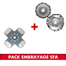 Koppelingsmechanisme + Hard Disc Pack voor Volkswagen Golf 2 1.8 GTi - pack-emb-rigide-golf-2-gti