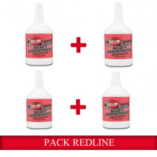4 Cans of Red Line Shockproof Oil Pack - pack-4x-redline-shockproof
