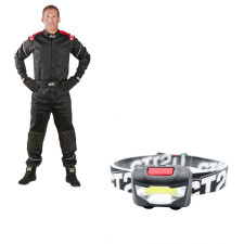 Pack Tuta Meccanico GT2i Club + Lampada Frontale - pack-mecano-combi-frontale