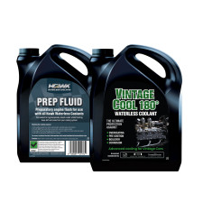 Pacchetto Evans per la preparazione del cambio dell'olio + fluido di raffreddamento Vintage Cool 2L - PACK-EVANS-VINTAGE-COOL-2L