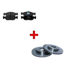 Racing Front Brake Kit for Citroën Saxo VTS and Peugeot 106 S16 - PACK-FREINAGE-SAXO-106-AV