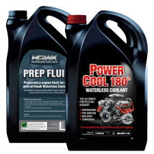 Pakket voor het voorbereiden van het aftappen en vullen van het koelsysteem - PACK-EVANS-POWER-COOL-5L