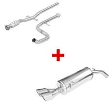 Kit di scarico Inoxcar per Peugeot 208 GTi fase 1 - Ottimizza la tua linea di scarico - PACK-ECHAP-208-GTI-PH1