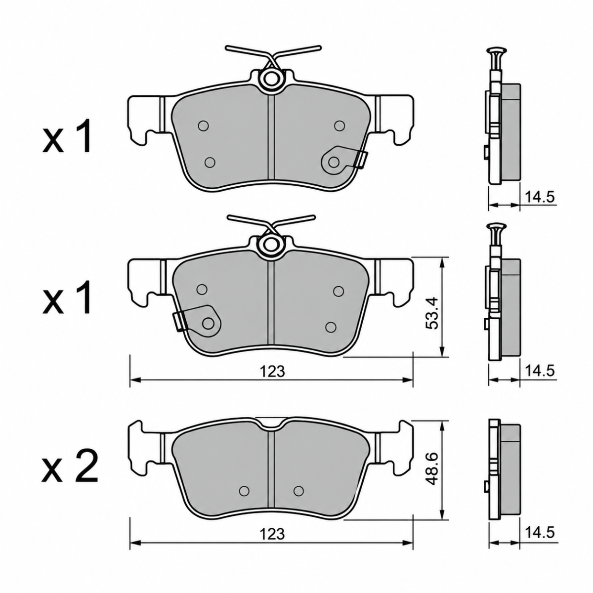 Pastiglie freno GT2i Club Renault 5 E-Tech turbo 3E - GT-PC14590 - 8032747510797