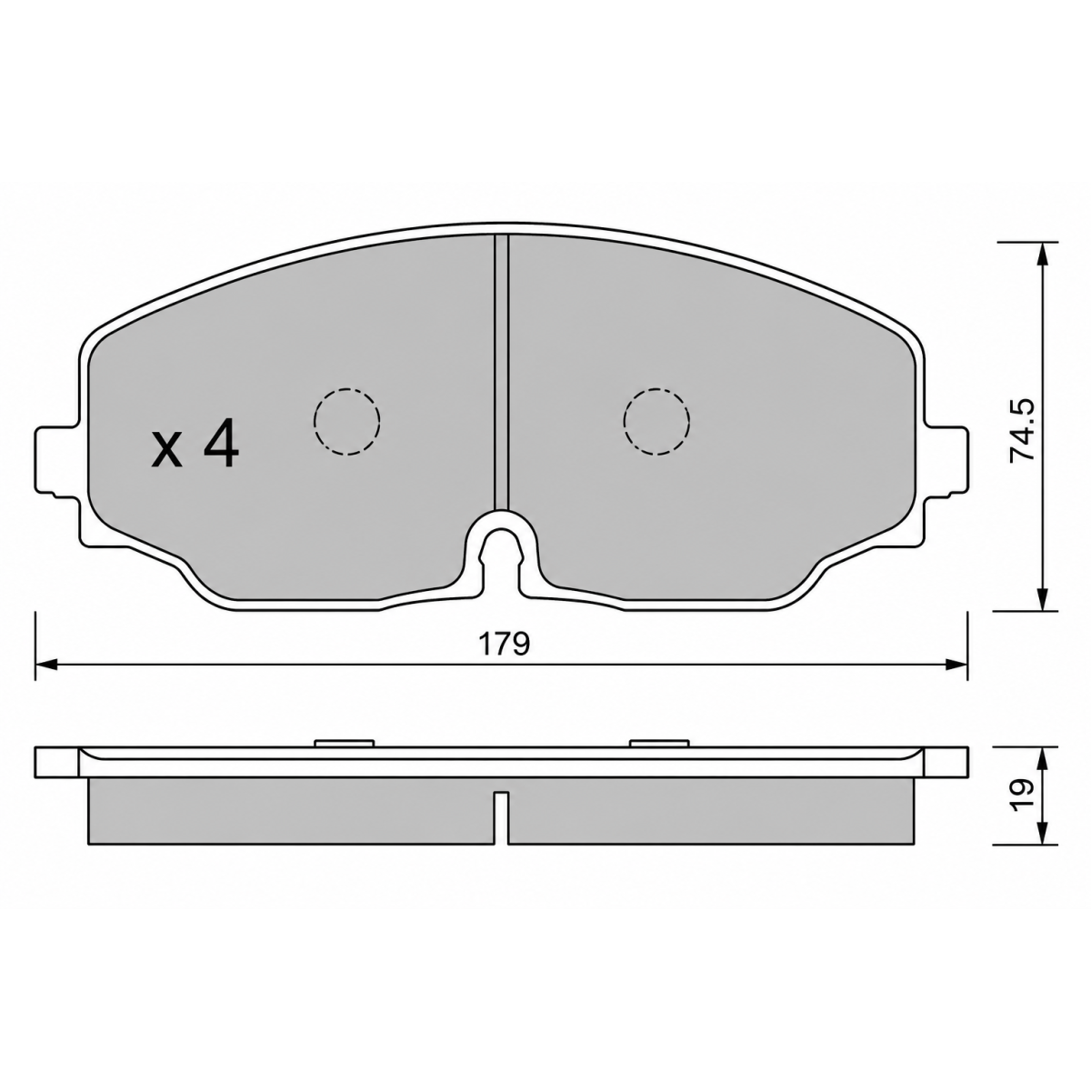Plaquettes Frein GT2i Club Volkswagen Tayron R41 Avant - GT-PC11710W - 8032747538715