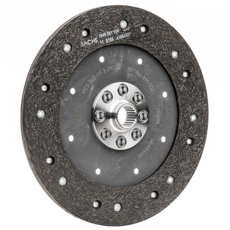 Disc de ambreiaj SACHS 881864003119 RCZ 208 DS3 228 mm - SA-881864003119 - 881864003119 - 3666618800011