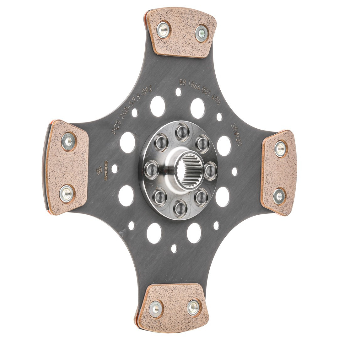 Disc de ambreiaj SACHS 881864003120 RCZ 208 DS3 228 mm - SA-881864003120 - 881864003120 - 3666618800028