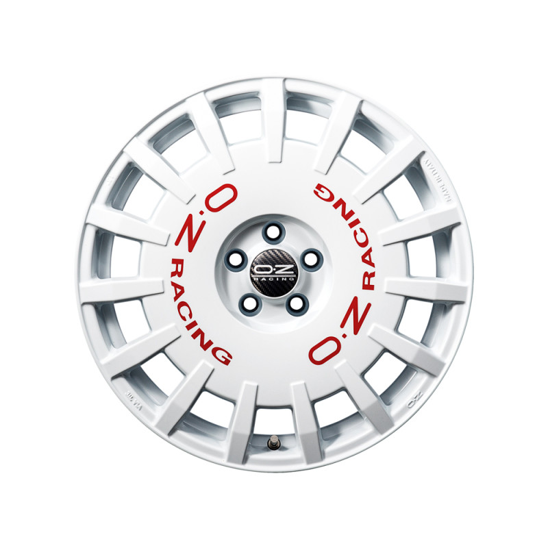 Jante OZ RALLY RACING din aluminiu 8x17 ET35 alb Race 5X100 - OZ-W01A33001-BL - W01A33001 33 - 3666618848525
