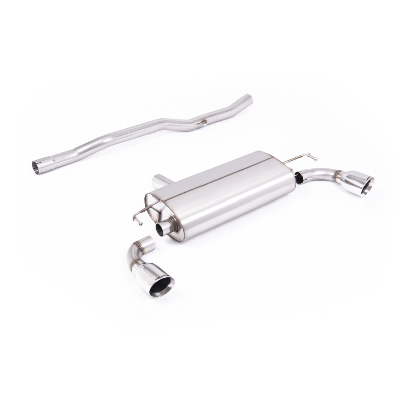 Sistem de eșapament Cat-Back Milltek V2 pentru VW Golf 4 R32 3.2 V6 (2002-2005) SSXVW771 - MLK-SSXVW771 - SSXVW771