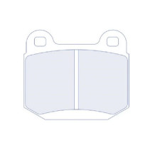 Plăcuțe de frână față CL Brakes (Carbone Lorraine) 4060T14RC8 - CL-4060T14-RC8 - 4060T14 RC8 - 3666618015217
